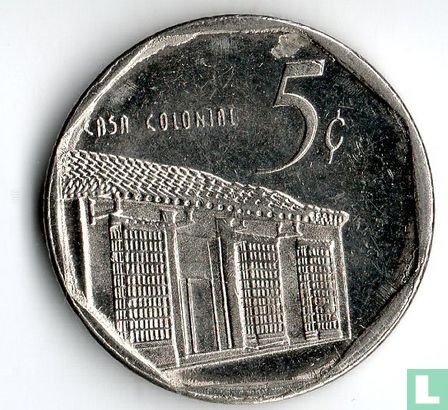 Cuba 5 centavos 1999 - Image 2