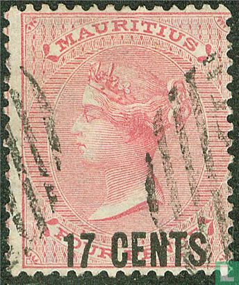 Queen Victoria (overprint)