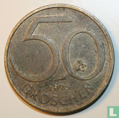 Autriche 50 groschen 1975 - Image 1