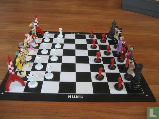 Kuifje schaakbord - Afbeelding 1