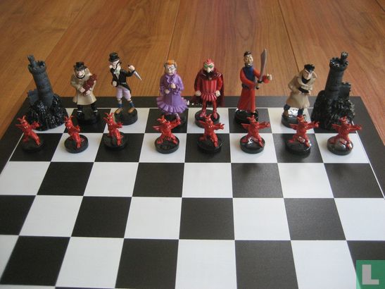 Kuifje schaakbord - Afbeelding 2