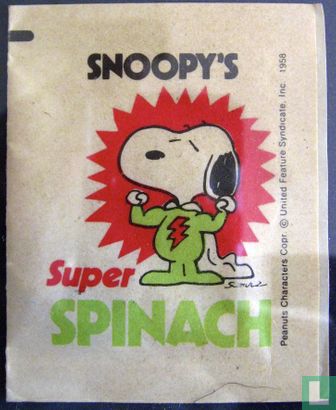 Snoopy's super spinach - Afbeelding 1
