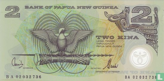 Papua-Neuguinea 2 Kina ND (2002) - Bild 1