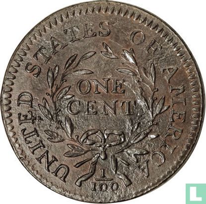 Verenigde Staten 1 cent 1796 (Draped bust - type 1) - Afbeelding 2
