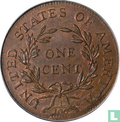 United States 1 cent 1796 (Draped bust - type 2) - Image 2