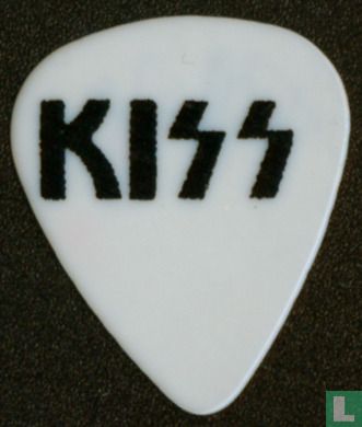 Kiss - Paul Stanley gitaarplectrum wit - Afbeelding 2