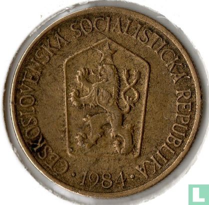 Tsjecho-Slowakije 1 koruna 1984 - Afbeelding 1