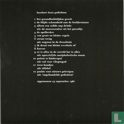 Lucebert leest gedichten, 23 september 1981 - Image 2