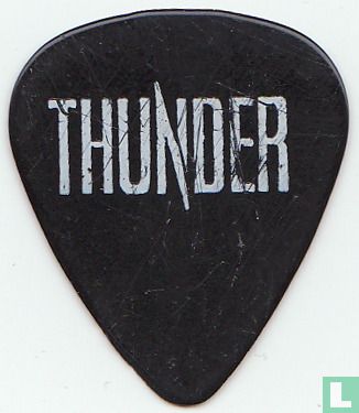 Thunder - Luke Morley gitaarplectrum zwart - Afbeelding 2
