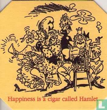 Happiness is a cigar called Hamlet      - Afbeelding 1