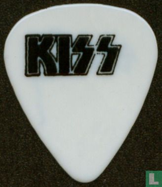 Kiss - Ace Frehley gitaarplectrum wit - Afbeelding 2