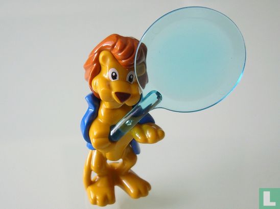 Lion with magnifier - Image 1