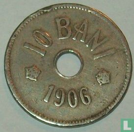 Rumänien 10 Bani 1906 (Brussel) - Bild 1