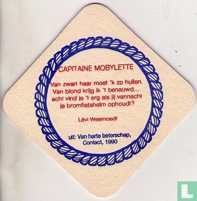 Poëzie op biervilt / Capitaine Mobylette (Lévi Weemoedt) - Bild 1