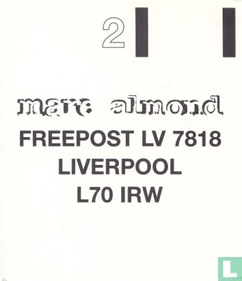 Marc Almond Freepost - Image 1
