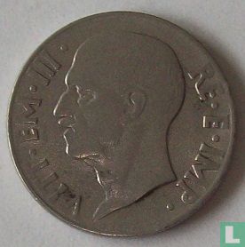 Italie 20 centesimi 1940 (magnétique - tranche striée) - Image 2