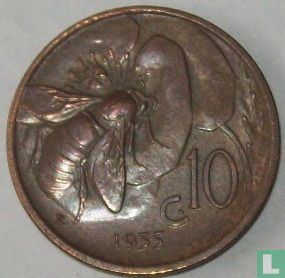Italy 10 centesimi 1935 - Image 1