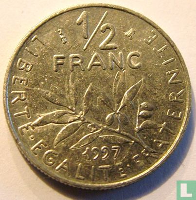 Frankrijk ½ franc 1997 - Afbeelding 1