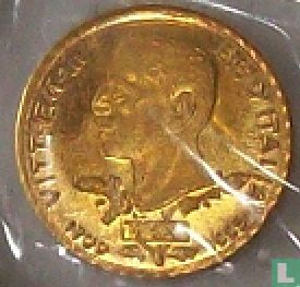 Italy 100 lire 1925 "25th anniversary Reign of Vittorio Emanuele III" - Image 1