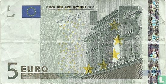 Eurozone 5 Euro M-U-T - Bild 1