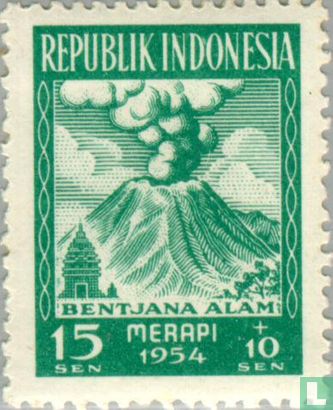 Merapi volcano eruption victims