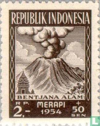Merapi volcano eruption victims