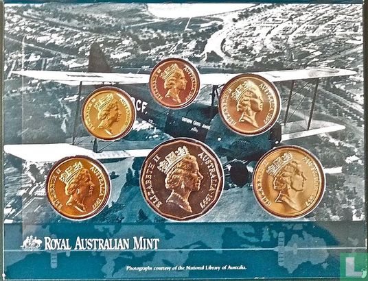 Australië jaarset 1997 "100th anniversary of the birth of Sir Charles Kingsford Smith" - Afbeelding 3