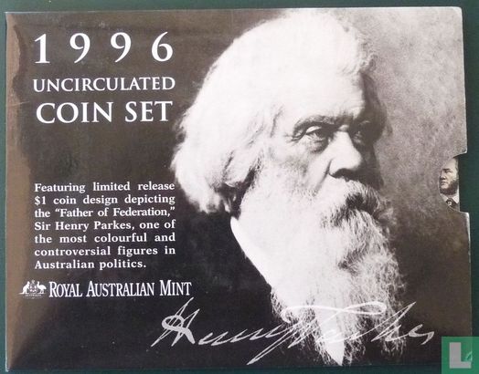 Australia mint set 1996 "Centenary of the death of Sir Henry Parkes" - Image 1