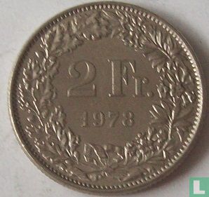 Zwitserland 2 francs 1978 - Afbeelding 1