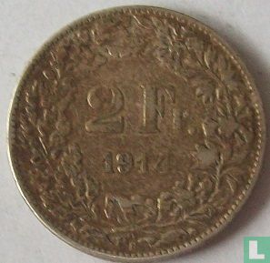 Zwitserland 2 francs 1914 - Afbeelding 1