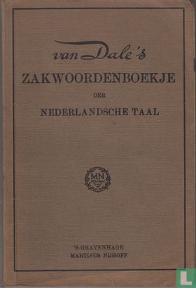 Van Dale's zakwoordenboekje der Nederlandsche taal - Afbeelding 1