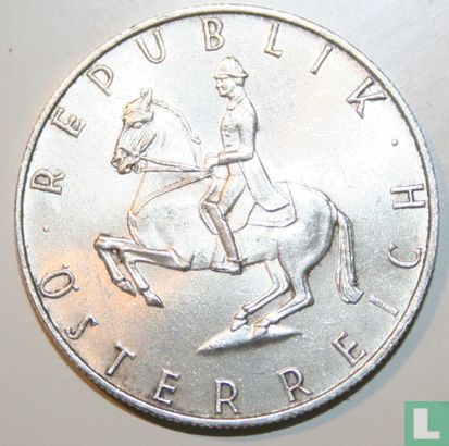 Autriche 5 schilling 1968 (argent) - Image 2