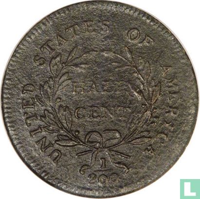 United States ½ cent 1796 (type 2) - Image 2