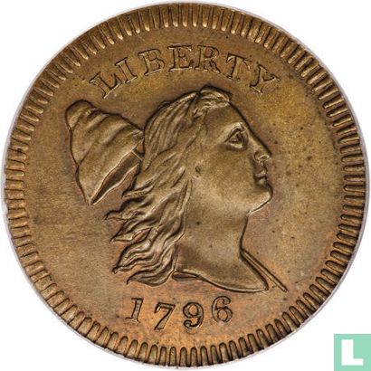 Verenigde Staten ½ cent 1796 (Edwards copy) - Image 1