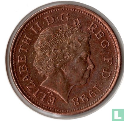 Verenigd Koninkrijk 2 pence 1998 (staal bekleed met koper) - Afbeelding 1