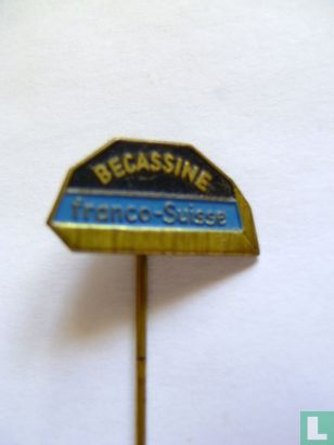 Becassine Franco-Suisse [zwart-blauw]