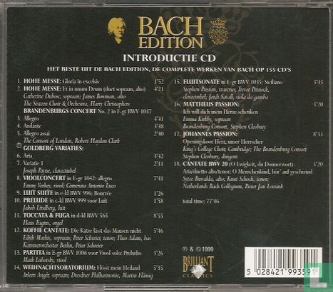 BE 000 Introductie cd Bach Edition - Image 2