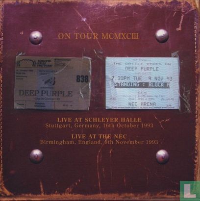On tour MCMXCIII (live in Europe 1993) - Afbeelding 2