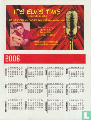It's Elvis Time magneet/kalender