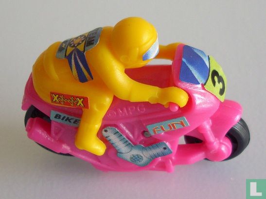 Motorcyclist (pink) - Image 1