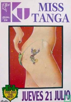 880721 Ku Ibiza 'Miss tanga'