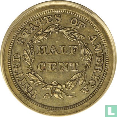 États-Unis ½ cent 1840 - Image 2