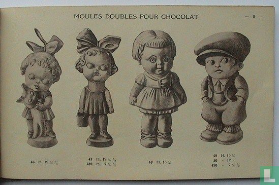 Dunan chocoladevormen cataloog ! 1935 ! - Afbeelding 2