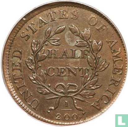 Vereinigte Staaten ½ Cent 1808 (1808/7) - Bild 2