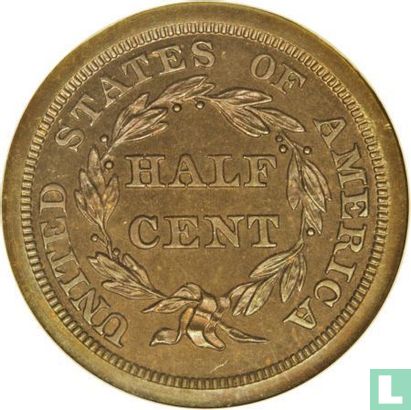Verenigde Staten ½ cent 1847 - Afbeelding 2