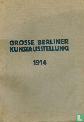 Grosse Berliner Kunstausstelllung 1914 - Image 1