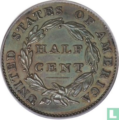 Vereinigte Staaten ½ Cent 1831 - Bild 2