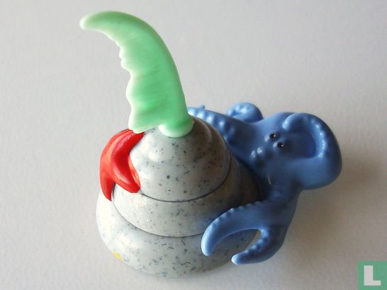 Octopus met verf - Afbeelding 1