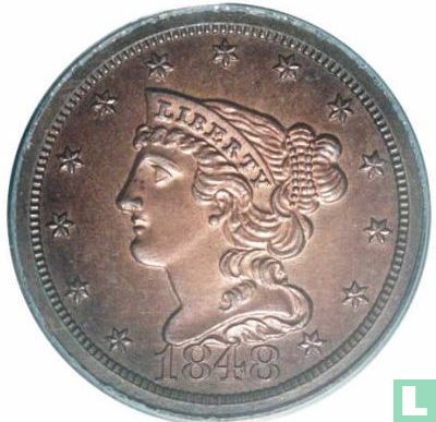 Vereinigte Staaten ½ Cent 1848 - Bild 1