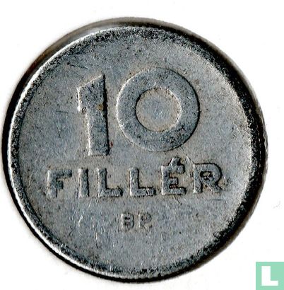 Ungarn 10 Fillér 1961 - Bild 2